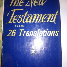 1967 the new testament from 26 translations used bible
