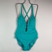 Bleu Rod Beattie NWOT Blue Ring Me Up One-Piece Swimsuit Size 14
