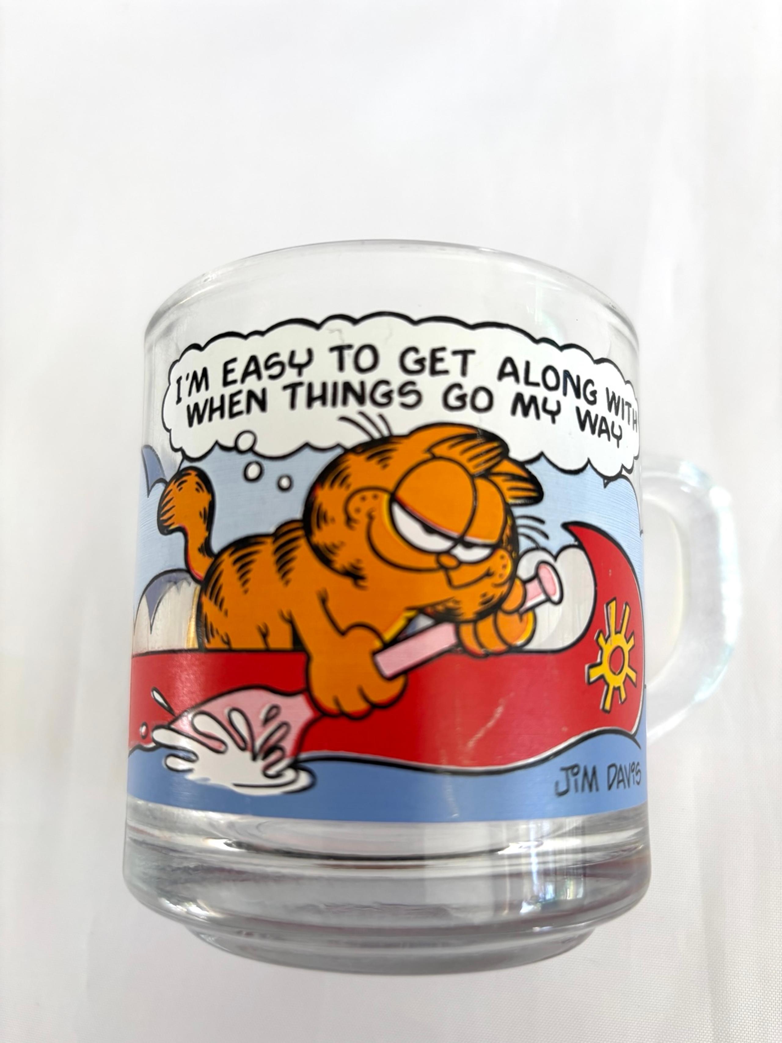 Vintage 1978 Garfield McDonalds Glass Mug. Original owner!!