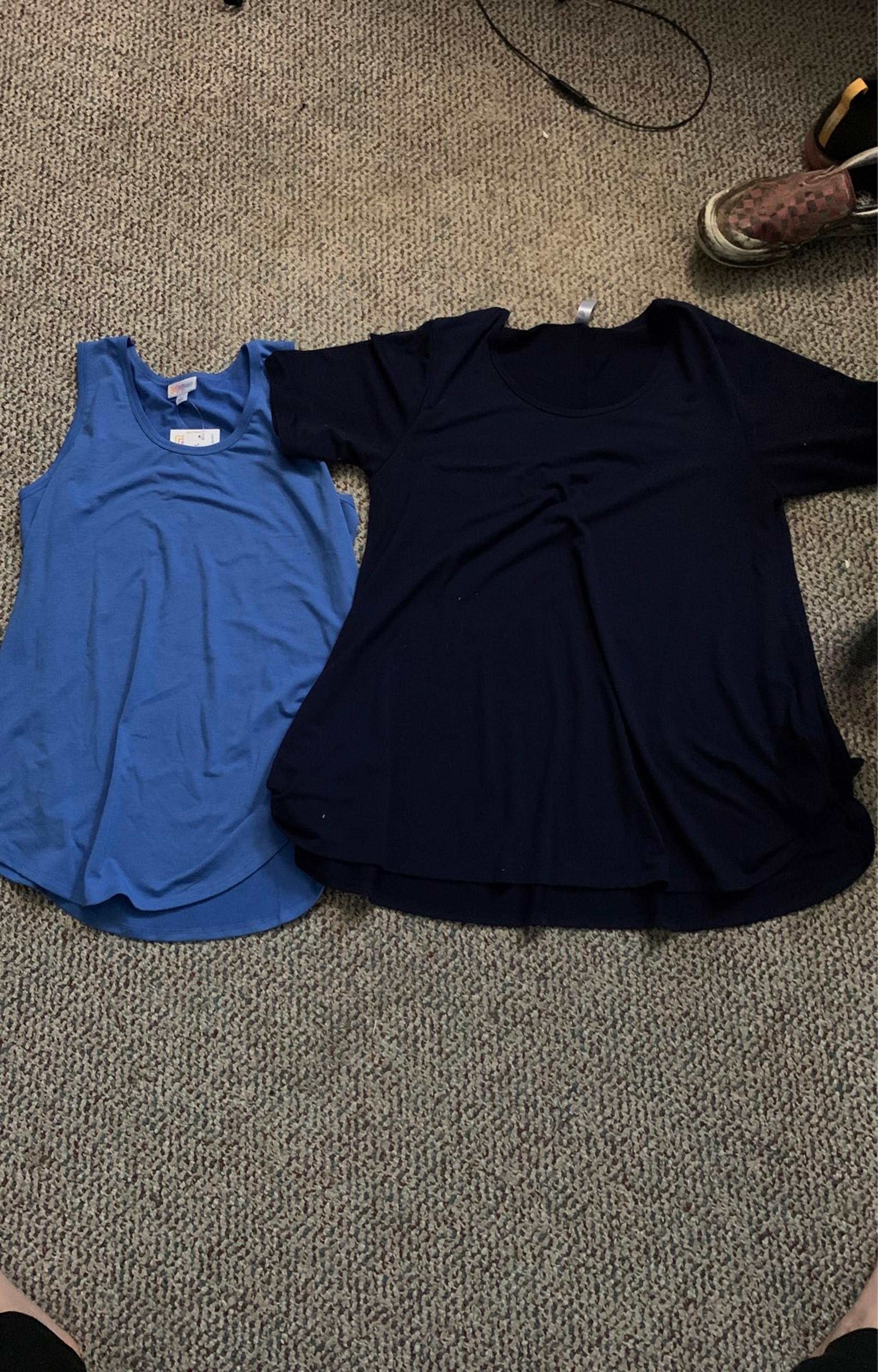 two lularoe shirts