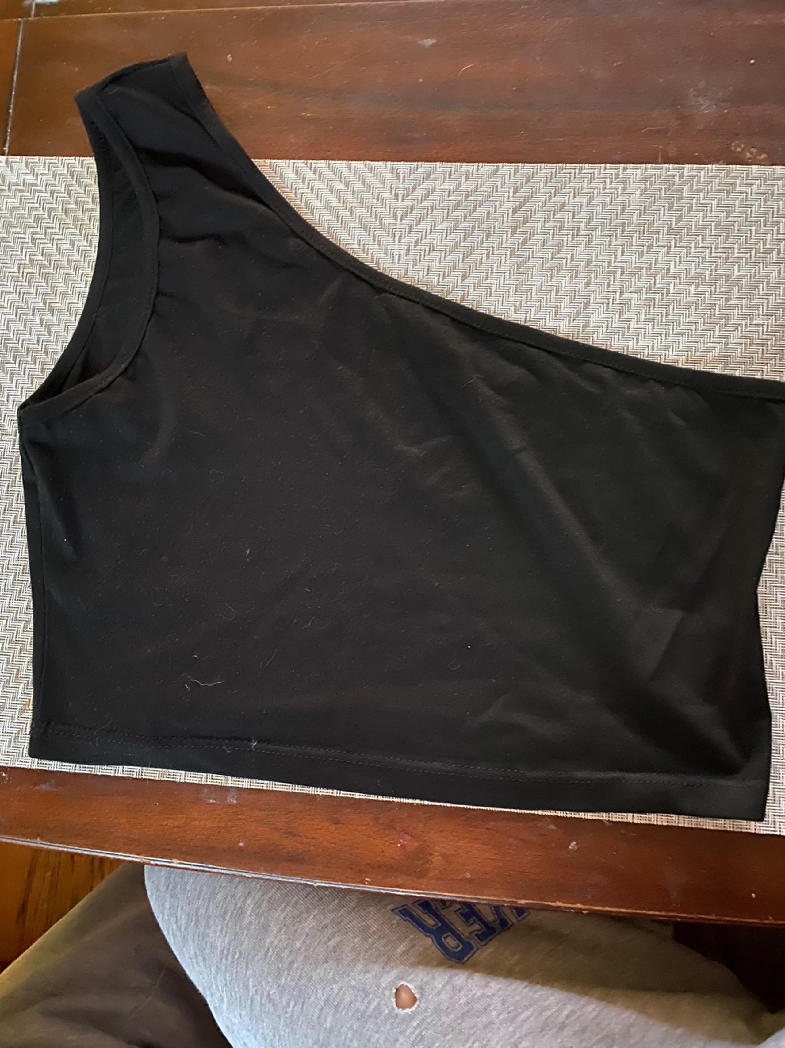 one shoulder top