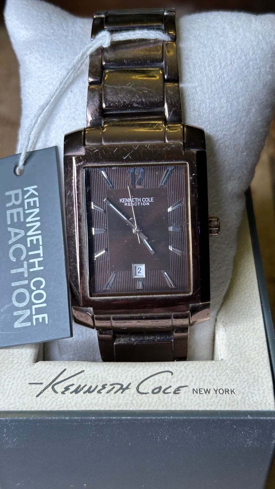Kenneth New York Reaction Men’s Watch Deep Rose Gold