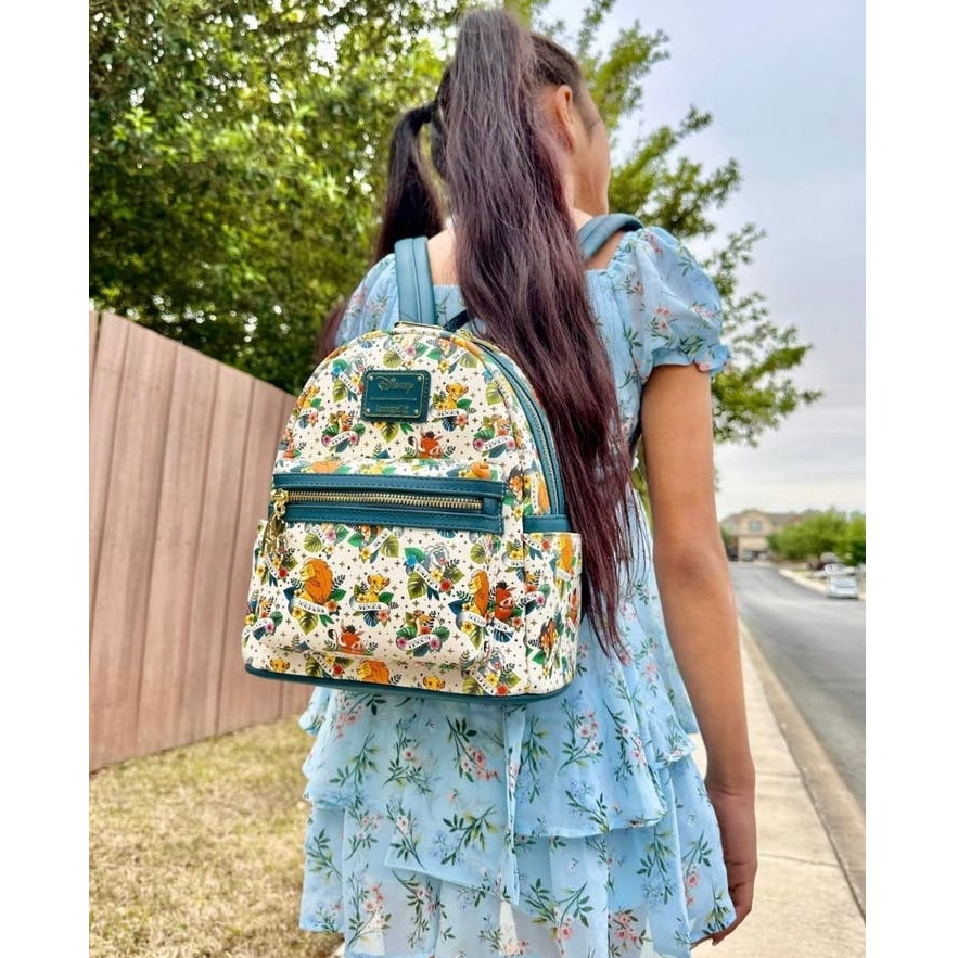 NWT Loungefly Disney Exclusive LF Lion King Tattoo Mini BagPack