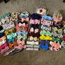 Huge Baby Bow Lot