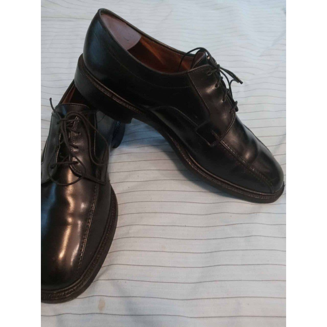 MEN'S ALLEN EDMONDS HILLCREST BICYCLE TOE OXFORDS- SIZE 11.5