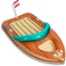 Giant Inflatable Boat Pool Float with Reinforced Cooler