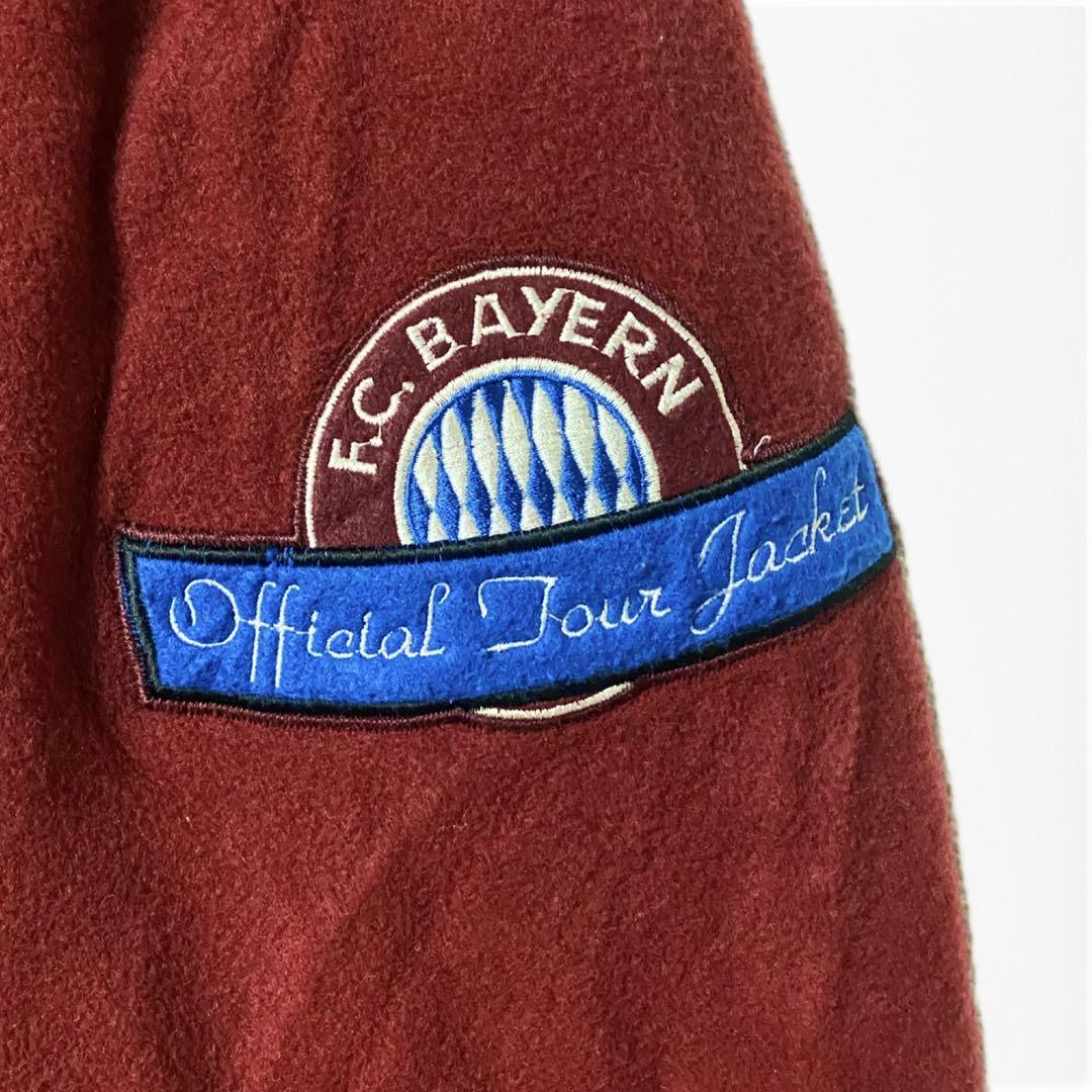 90s FC BAYERN Wool Official Tour Jacket