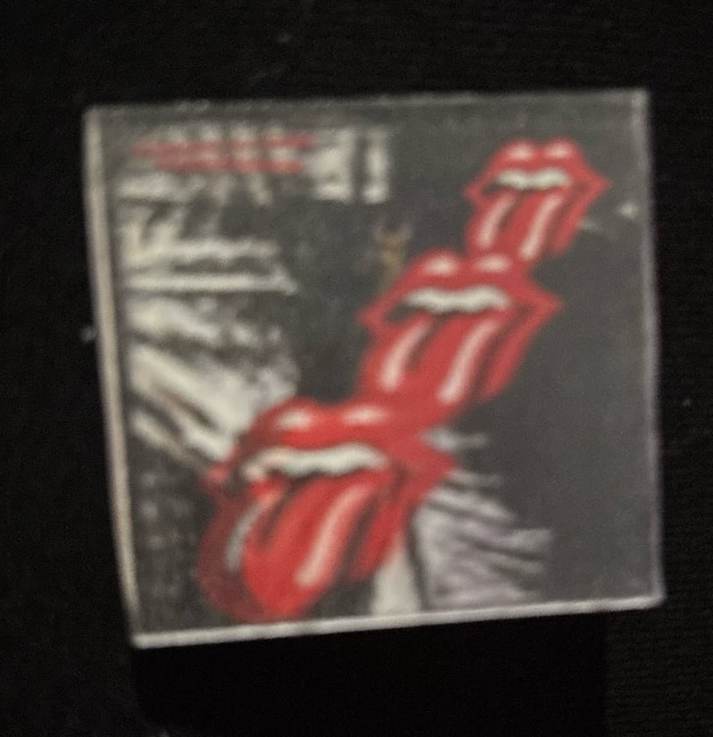 Rolling Stones pin