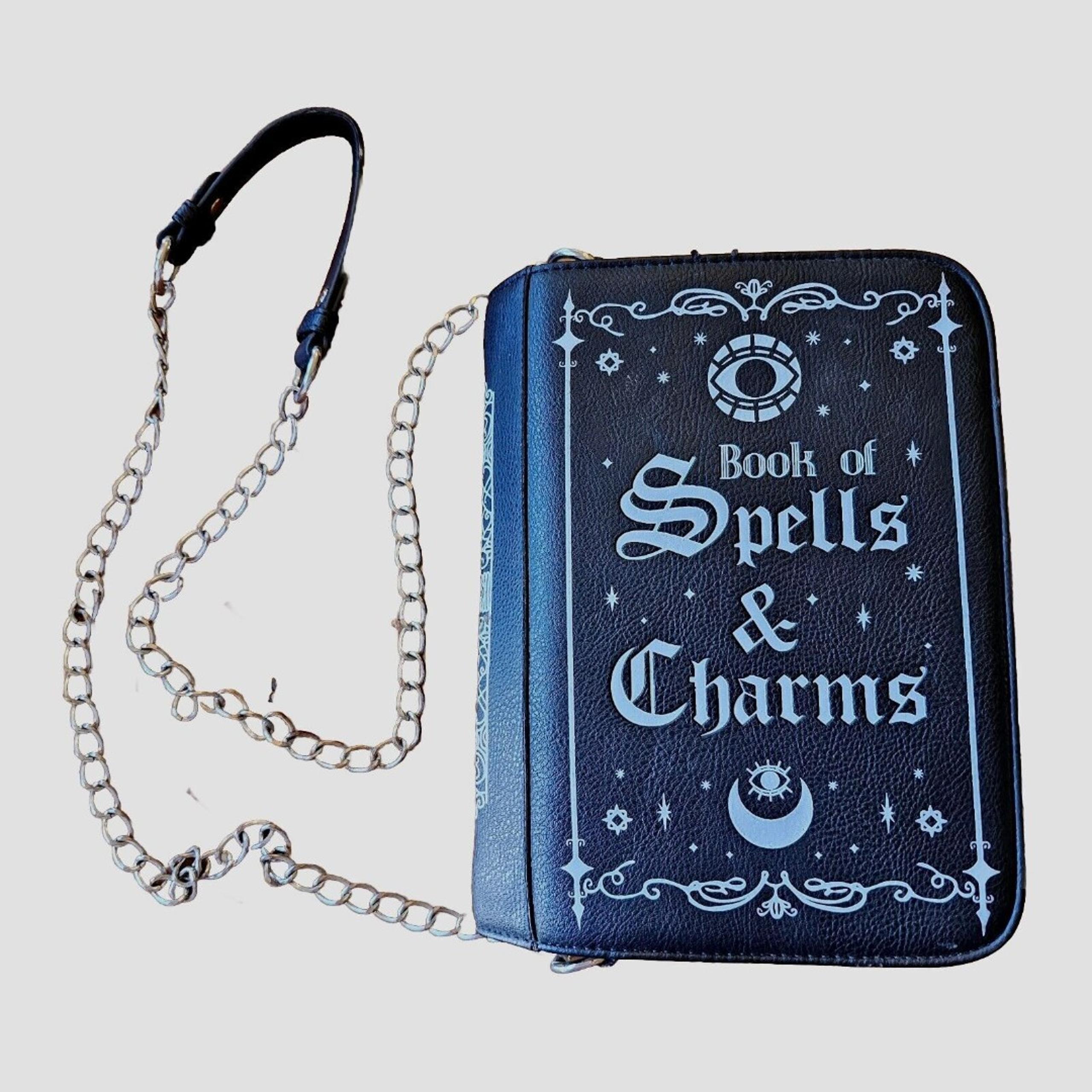 Hot Topic Book Of Spells & Charms Crossbody Bag By Bioworld Witch Magic