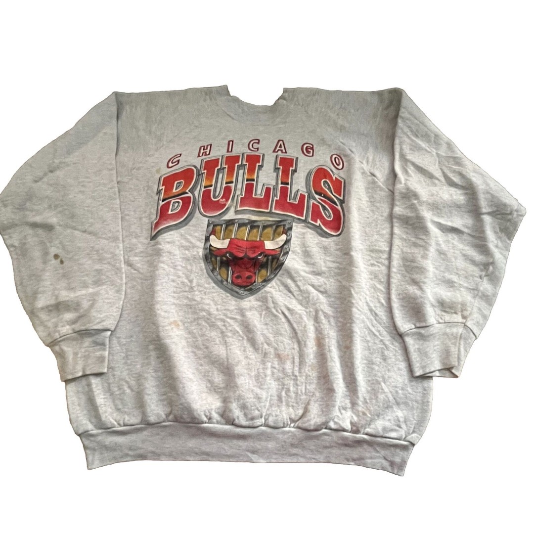 Vintage Chicago Bulls Pullover Sweatshirt Crewneck Size XL Nba Basketball