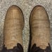 TONY LAMA George Strait Size 8.5D Gold Label #9706 Vintage Elephant Cowboy Boots