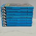 Vintage The Hardy Boys Lot of 7 Books Blue Glossy Hardcover by Franklin W. Dixon