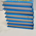 Vintage The Hardy Boys Lot of 7 Books Blue Glossy Hardcover by Franklin W. Dixon