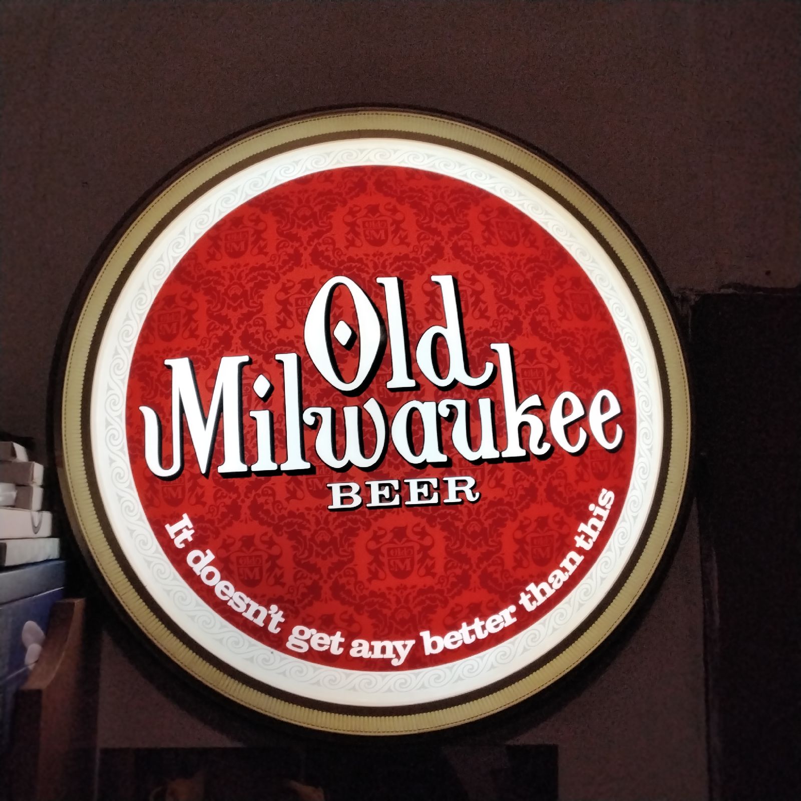 Old Milwaukee sign