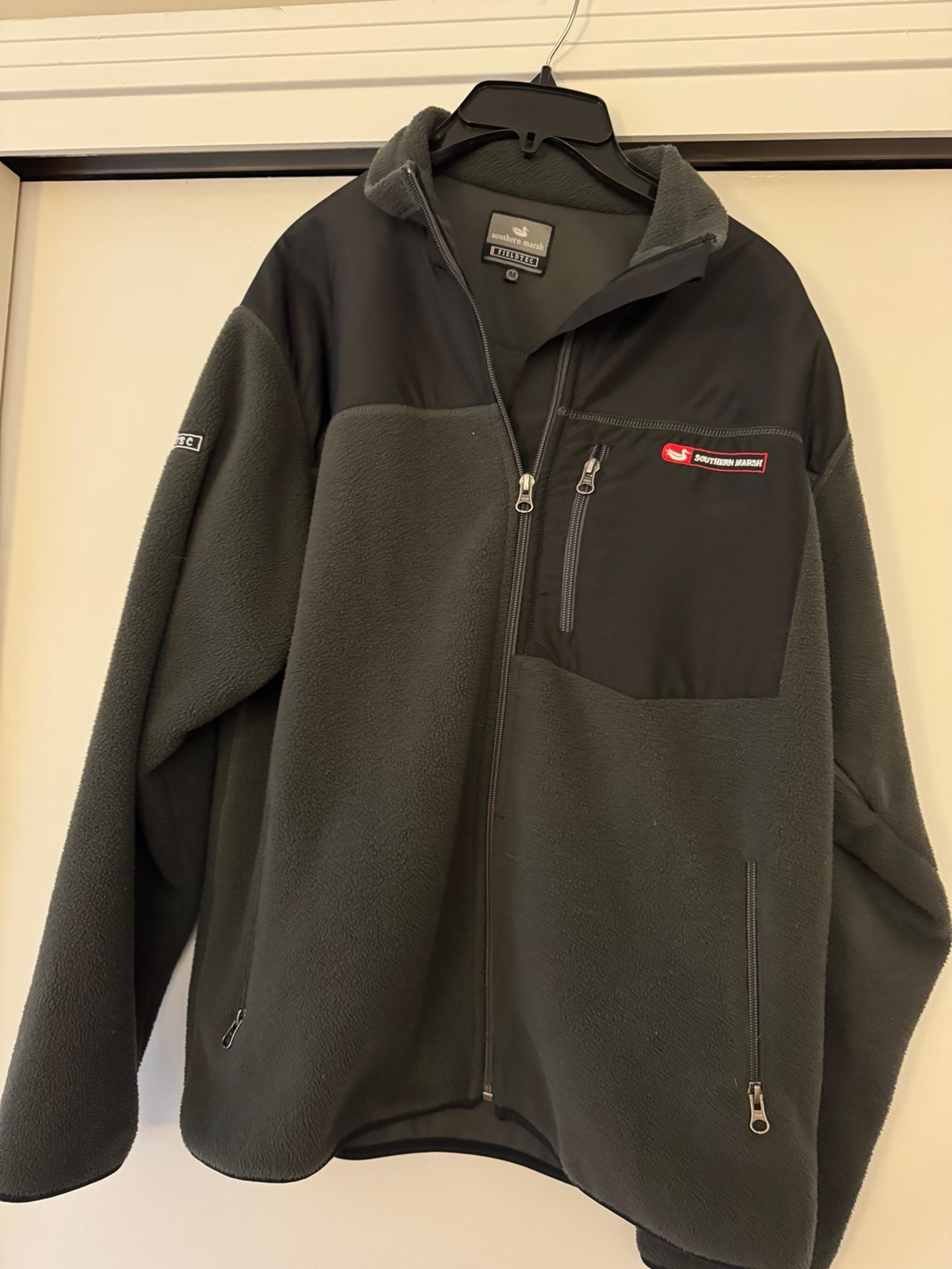 Mens Southern Marsh field tech light jacket Full Zip Fleece