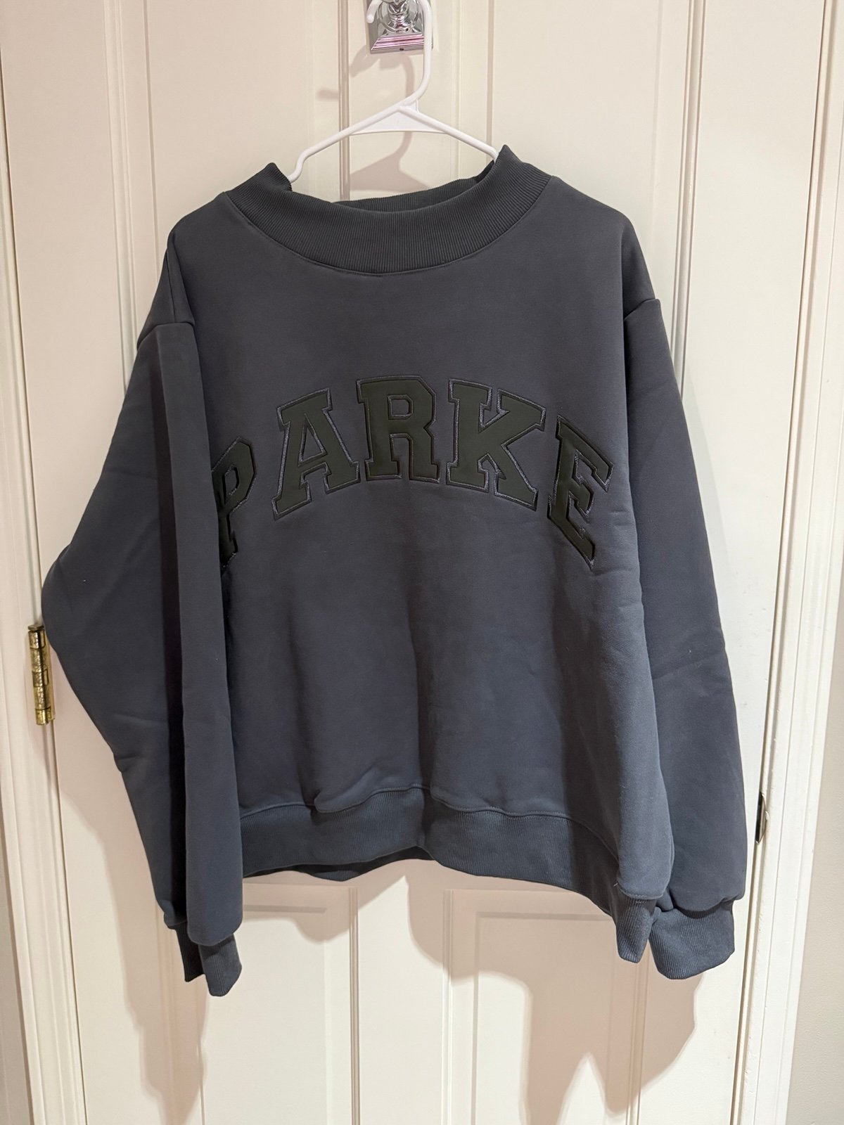 Parke Mockneck Sweatshirt in midnight L/XL