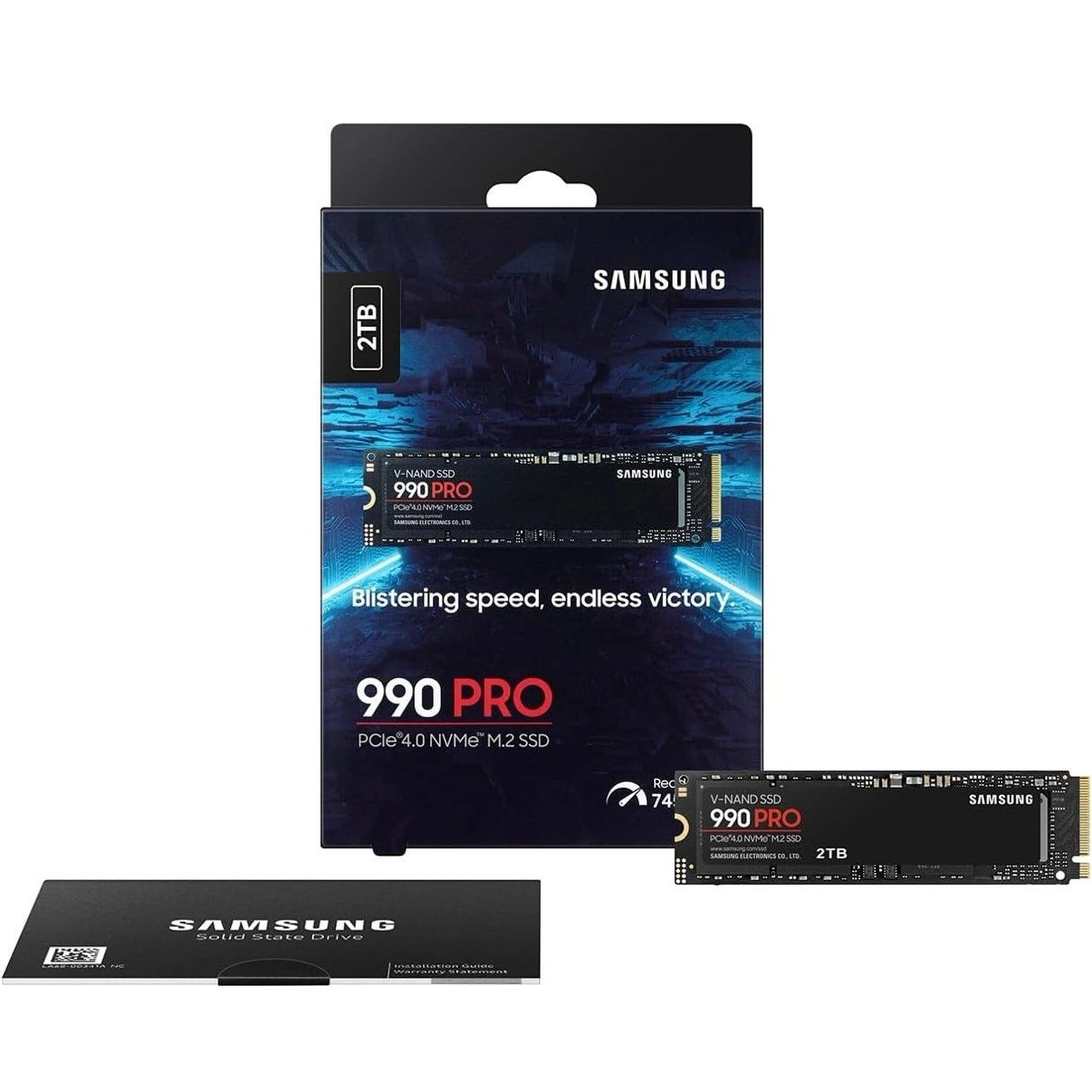 SAMSUNG 990 PRO SSD NVMe M.2 PCIe Gen4, M.2 2280 Internal Solid State Hard Drive