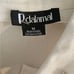 Rdalamal Ivory Long Line Rhinestone Embellished Button-down Shirt Dress Size M