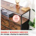 Dresser TV Stand Entertainment Center with Fabric Drawers fgds