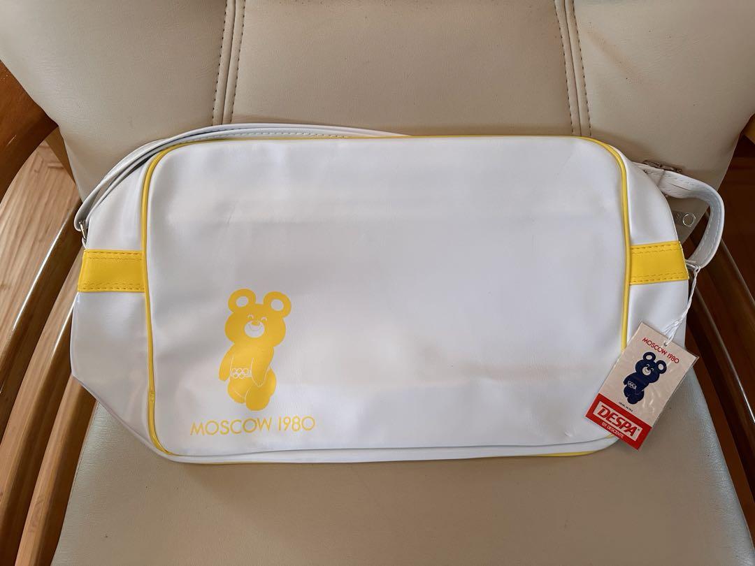 1980 Japan-made Moscow Olympic official Misha the bear sports bag