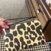 Coach Corner Zip Wristlet With Leopard Print CW859 NWT