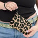 Coach Corner Zip Wristlet With Leopard Print CW859 NWT