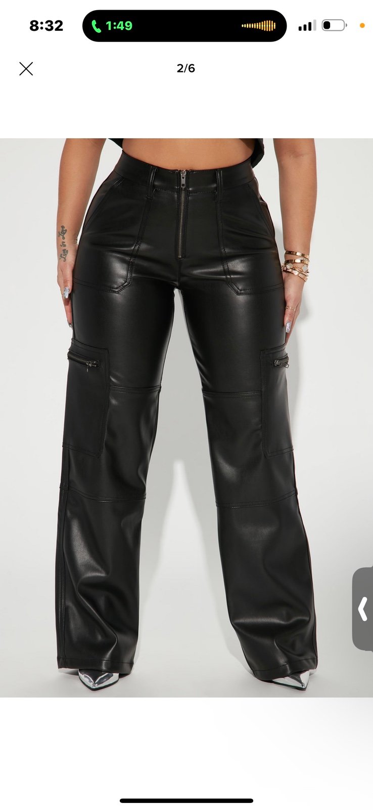 leather pants women