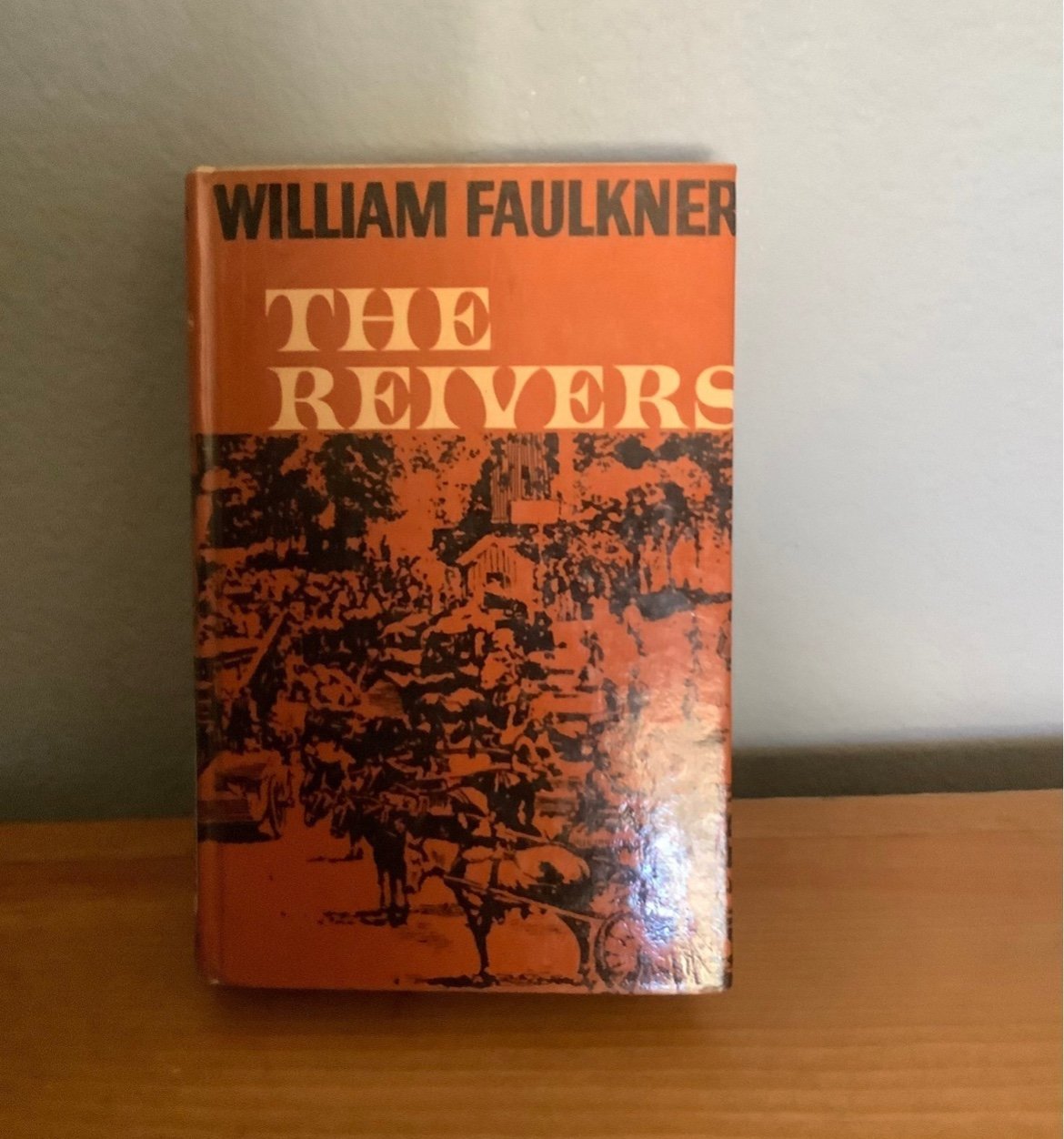 The Reivers by William Faulkner vintage book, British 1st edition