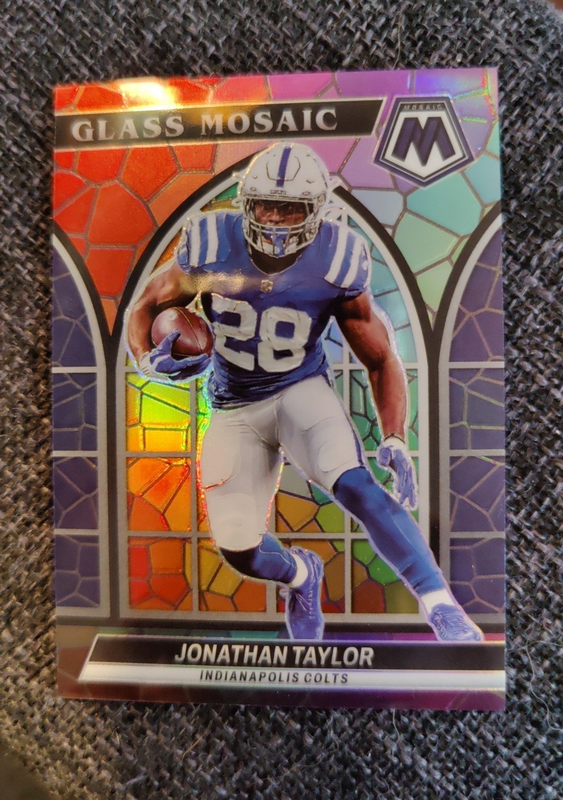 Mosaic 2022 Jonathan Taylor Glass Card