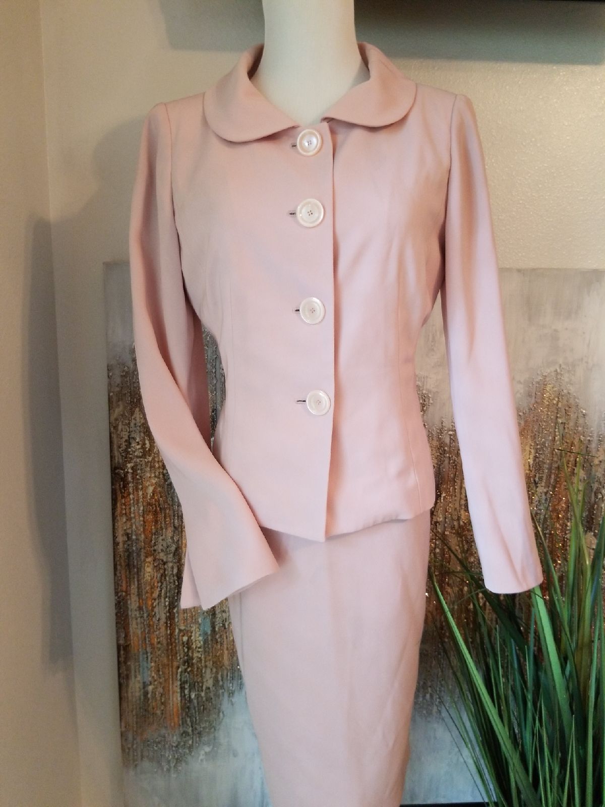 Jones New York 4 Blush Colored Suit