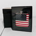 Lot of 5 Bey Berk American Flag 6 Ounce Flask Captive Cap Stainless Steel in box