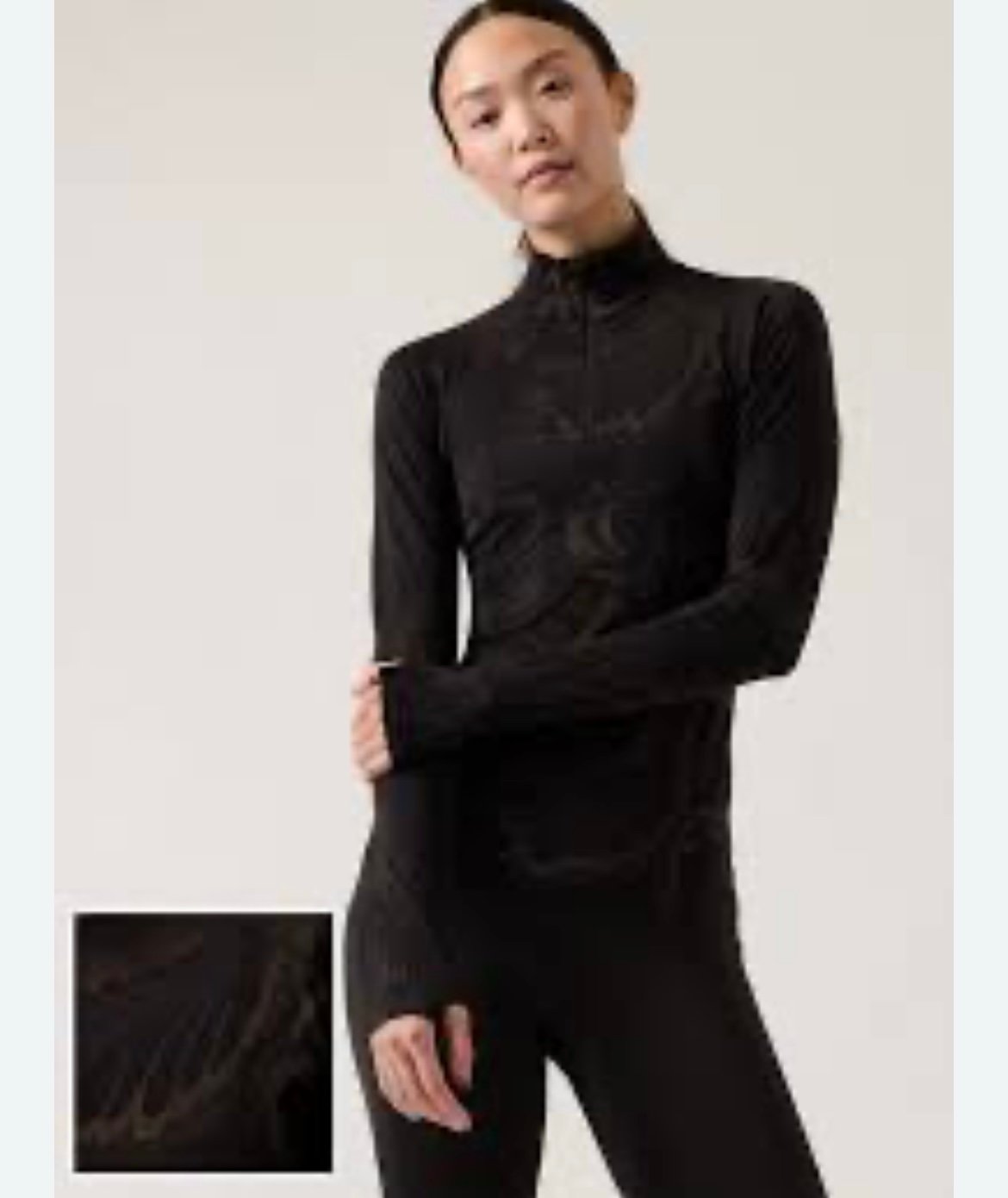 Athleta momentum quarter zip