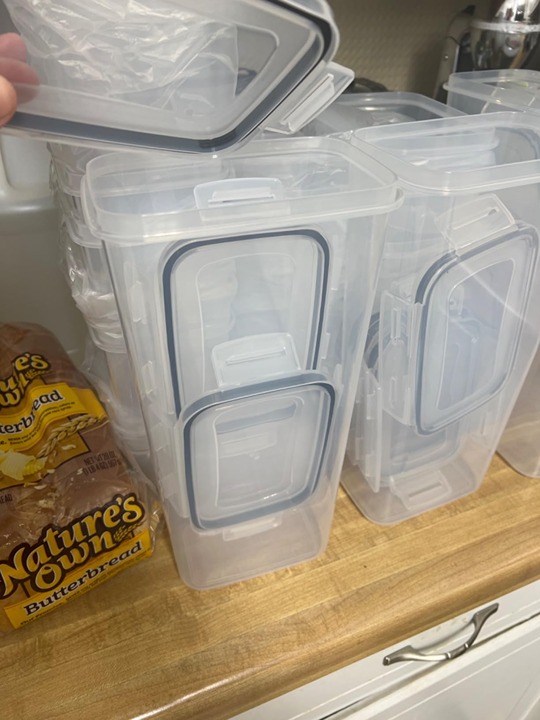 Vtopmart Airtight Food Storage Containers with Lids, 24 pcs Plastic Kitchen and