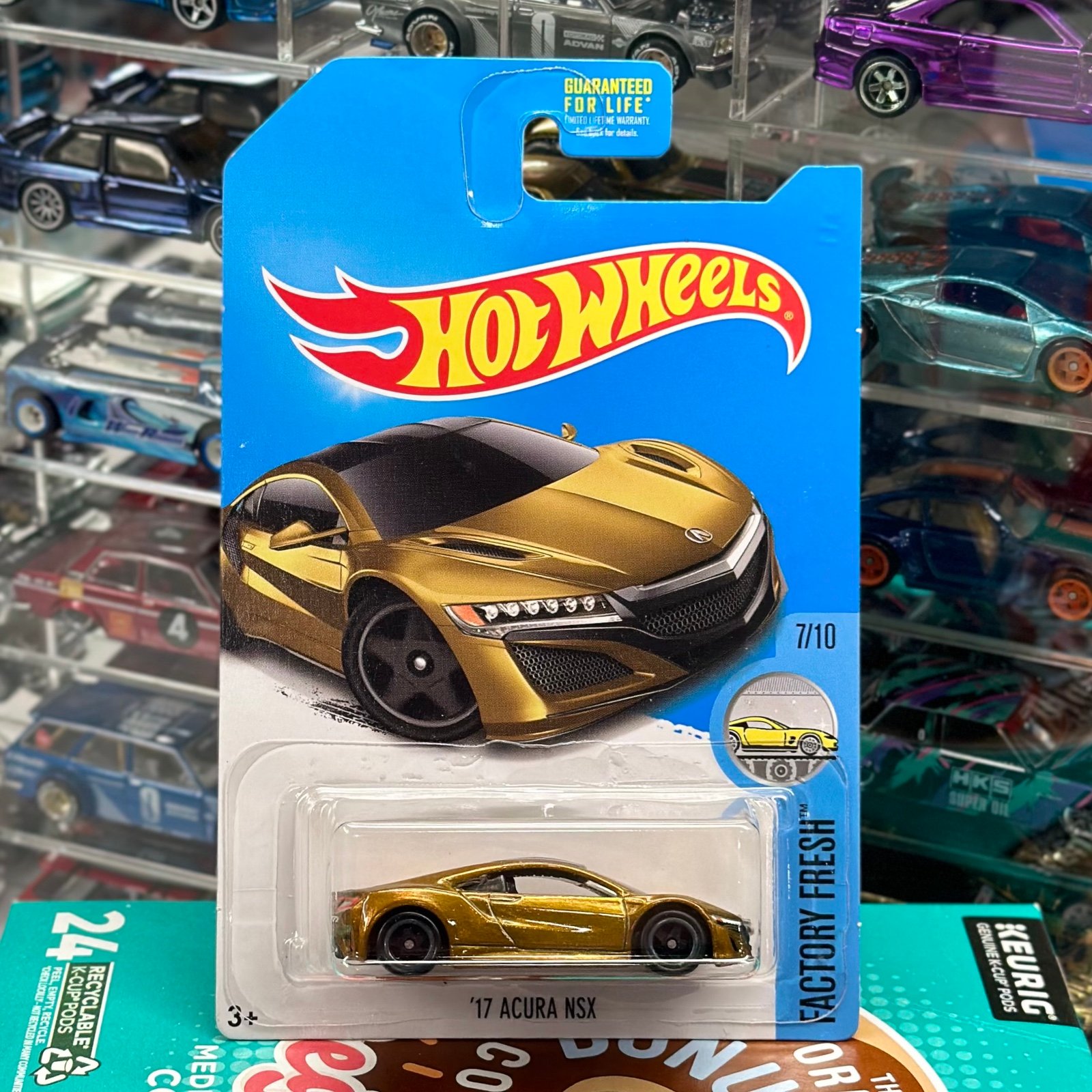 Hot Wheels SUPER TREASURE HUNT '17 ACURA NSX 2017 FACTORY