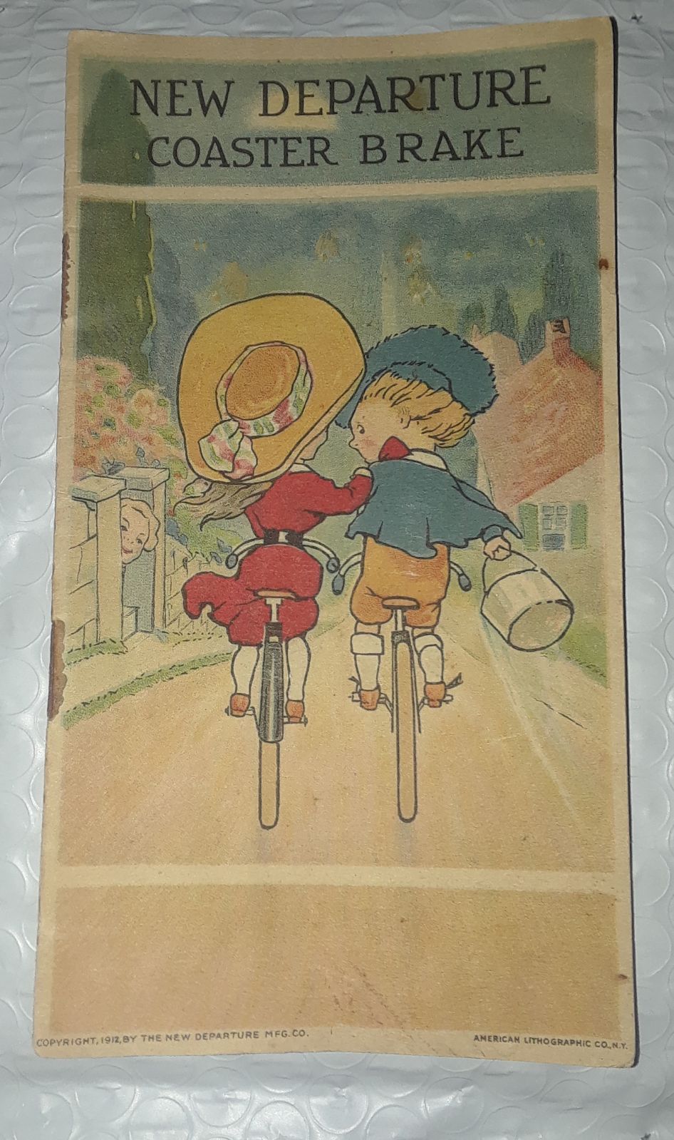 Vintage Bicycle Advertising Brochure