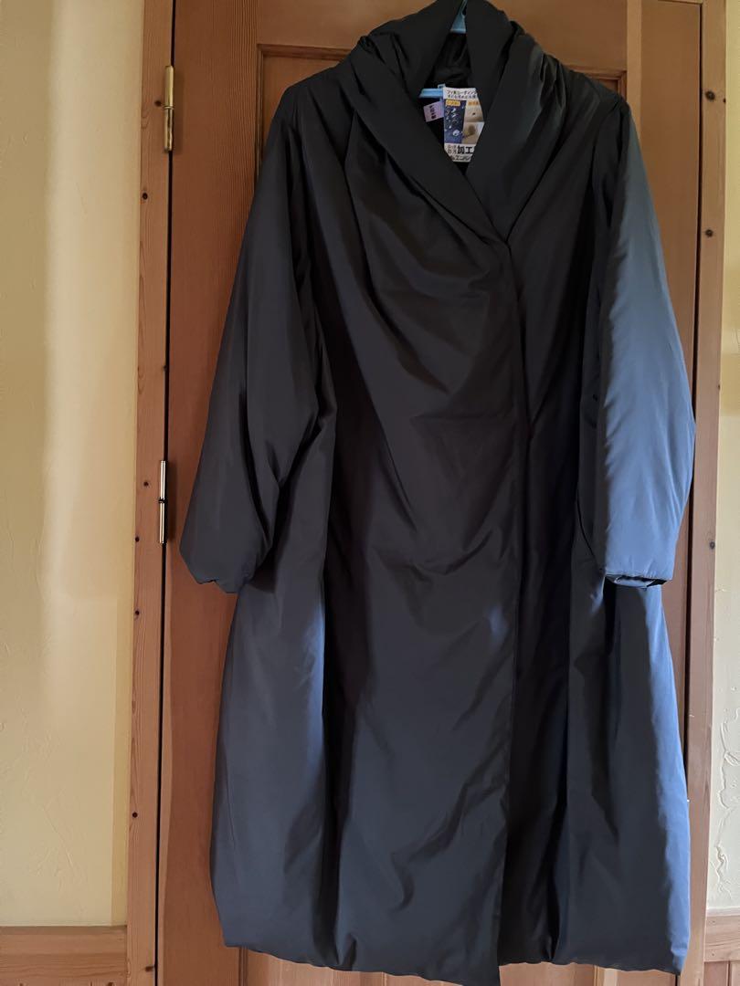 【Excellent Condition】 Mizuiro Ind Drape Long Down Coat