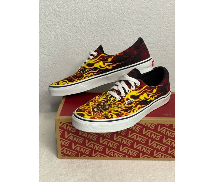 Vans Era Samurai Rising Canvas Sneaker Shoes Sz 8.5 Mens New