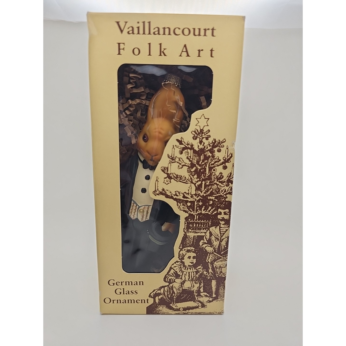 Vaillancourt  Rabbit Groom Ornament Wedding Gift Folk Art