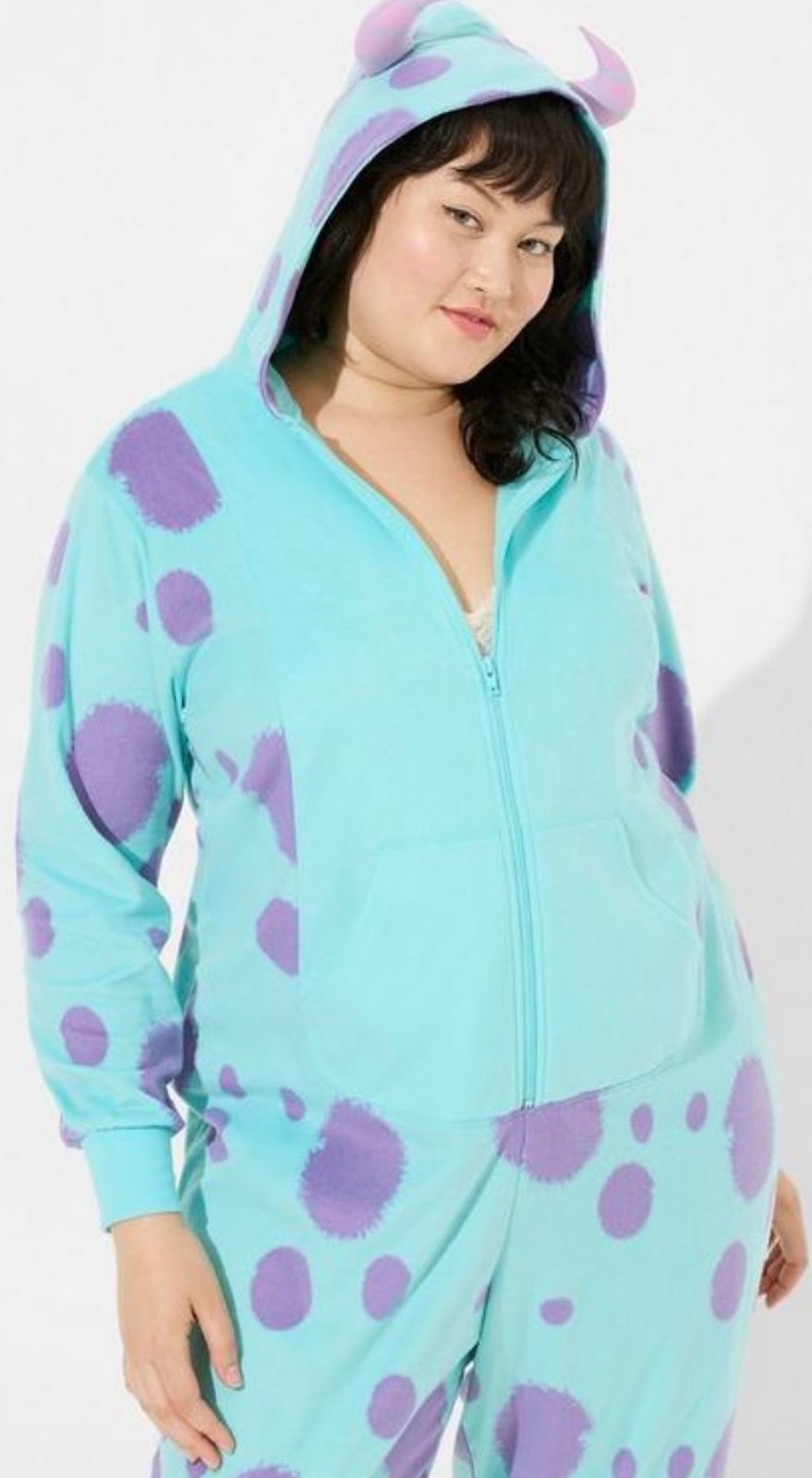 NWT-Torrid Pixar Monsters Inc Sully onesie cosplay costume size 1X