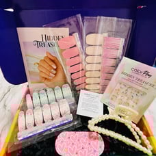 Color Street Nail Strips MARCH 2023 COLOR PLAY BOX “HIDDEN TREASURE” ~ NIB.