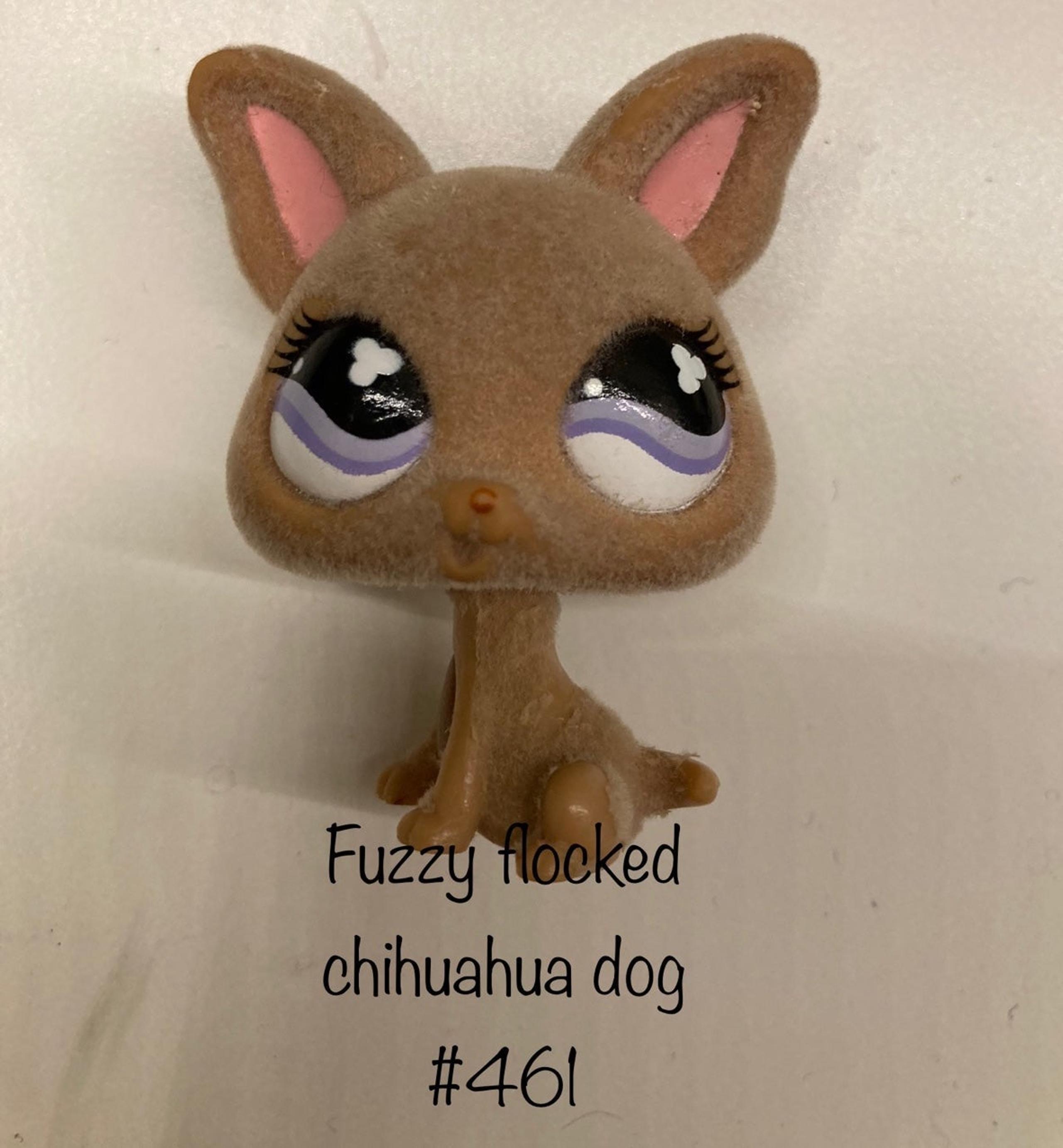 LPS fuzzy flocked chihuahua