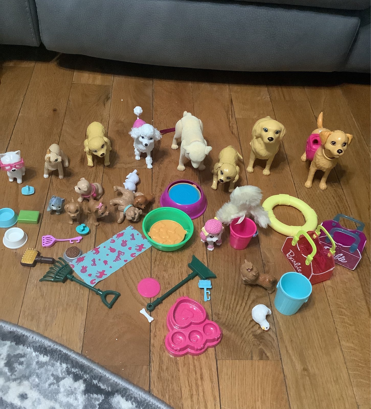 Barbie Doll Pet Set
