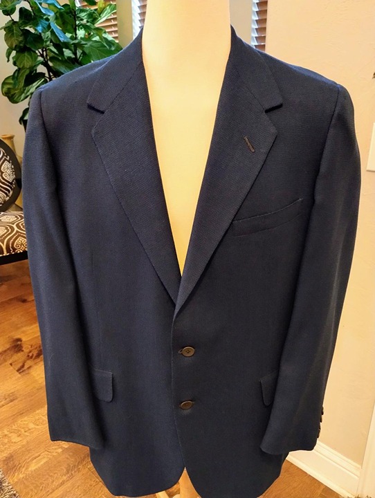 Vintage 70's Cambridge Oxxford Onwentsia 2 Button Men's Blazer Sz 43L