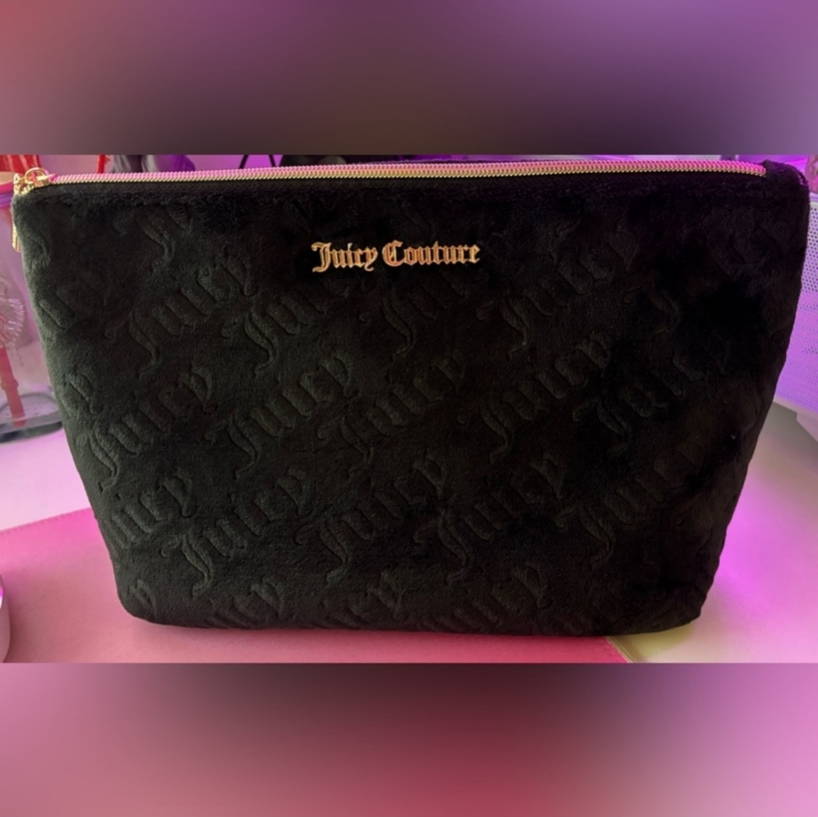 JUICY COUTURE Velvet Cosmetic Bag