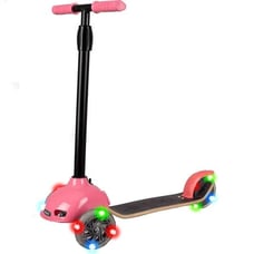 NUTCASE SCOOTERS THREE WHEEL SCOOTER BERRY/PINK