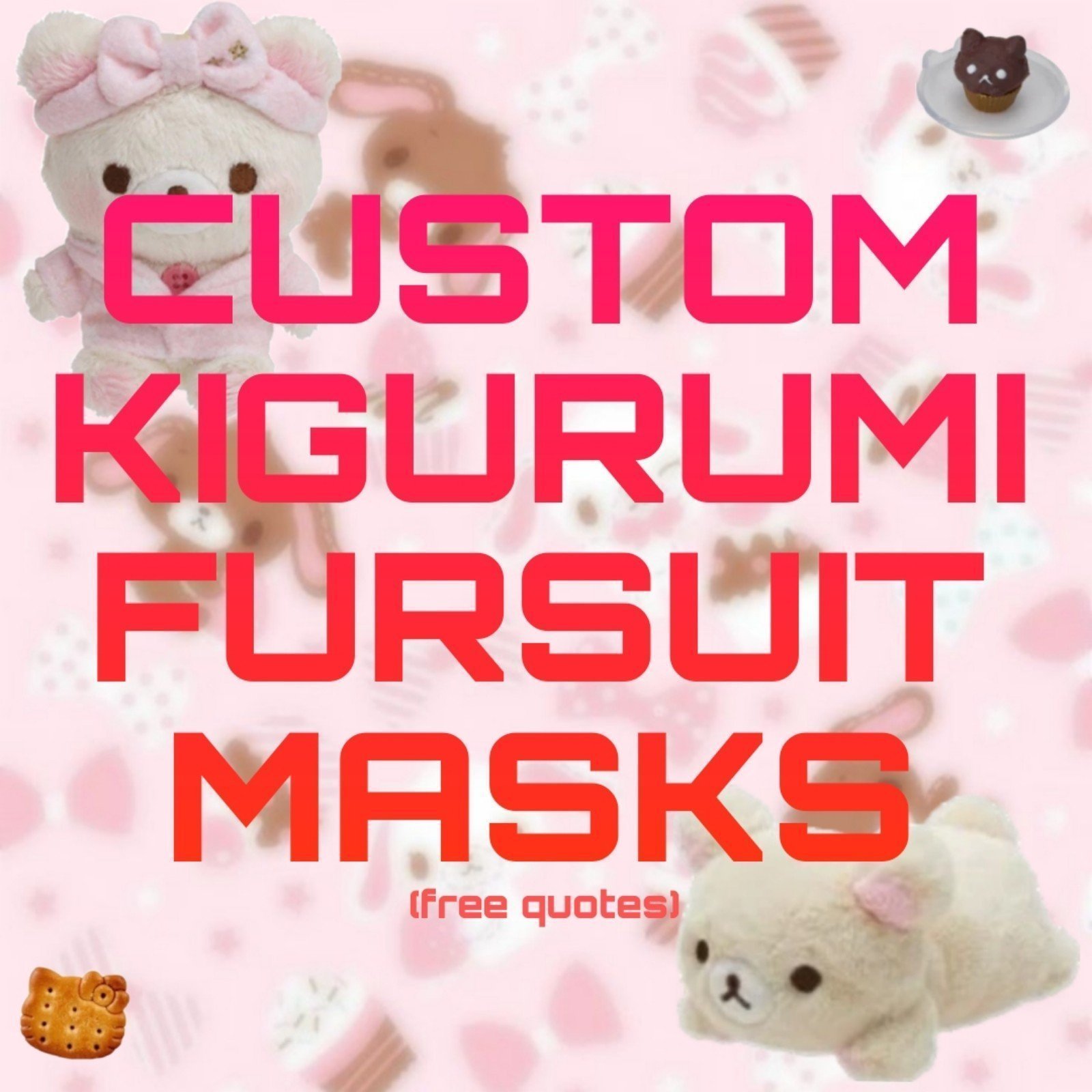 Custom Kigurumi Fursuit Masks
