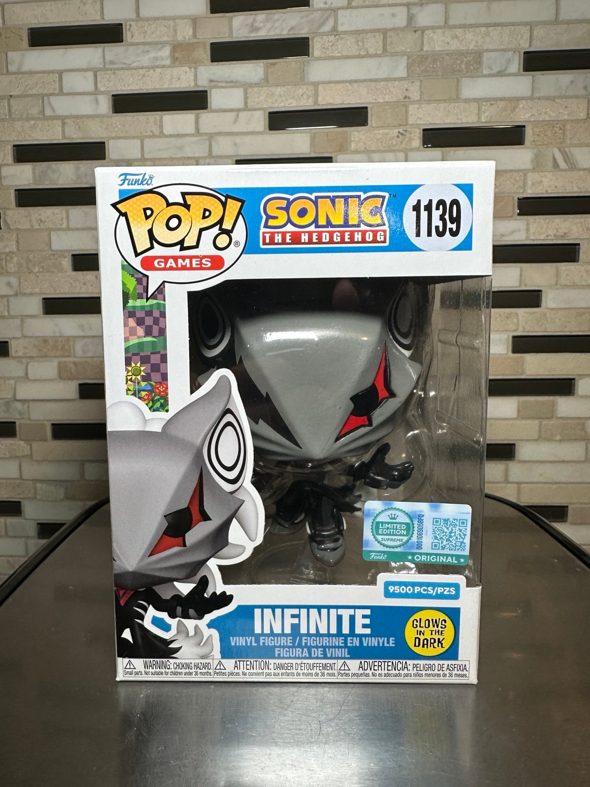 Funko Pop! Sonic The Hedgehog-Infinite-LE 9500 Piece IN HAND