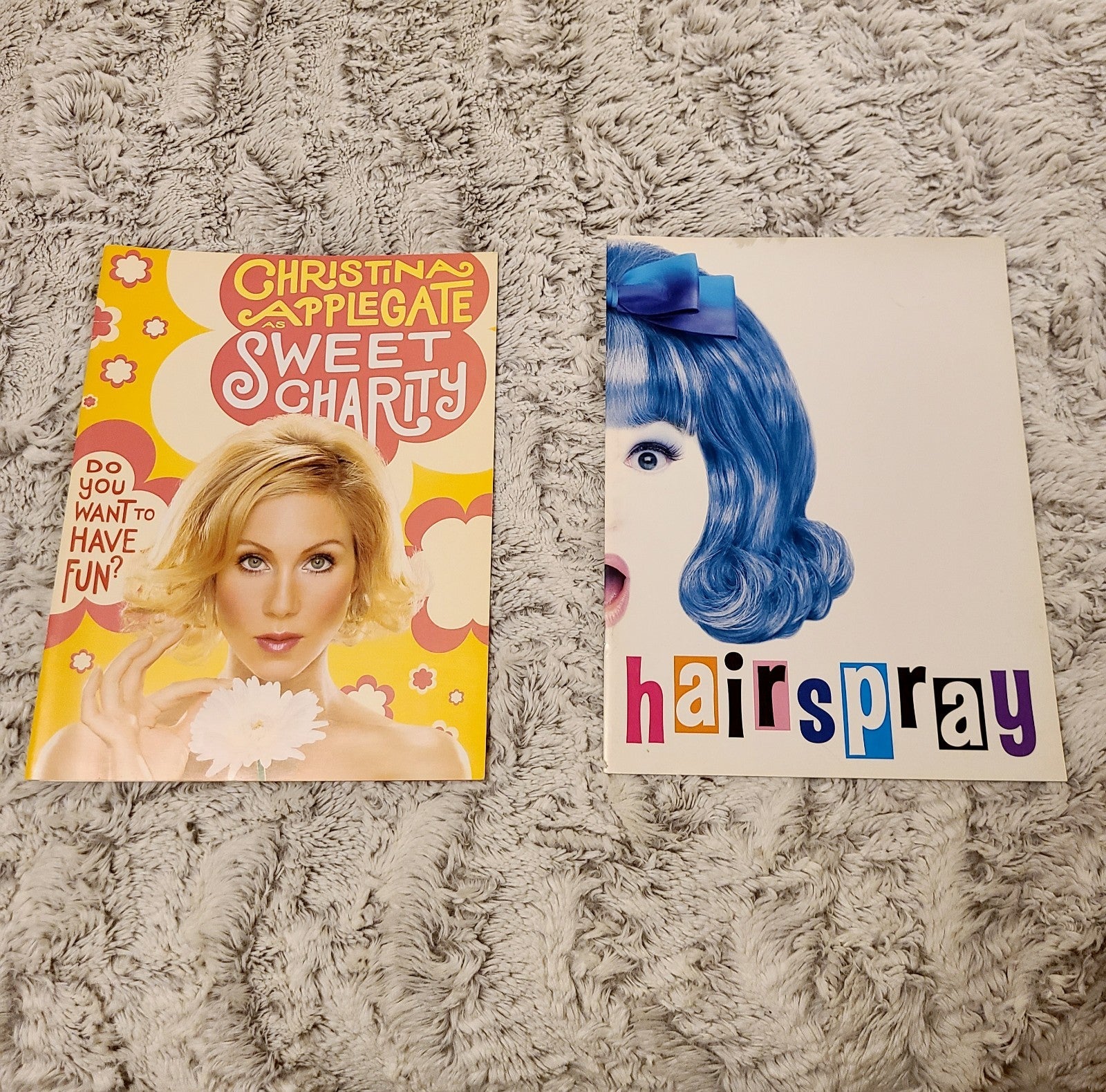 Hairspray & Sweet Charity Musical Program Lot