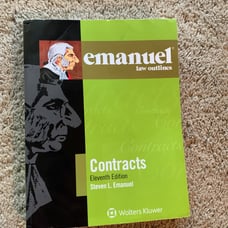 Emanuel law outlines by Steven L. Emanuel