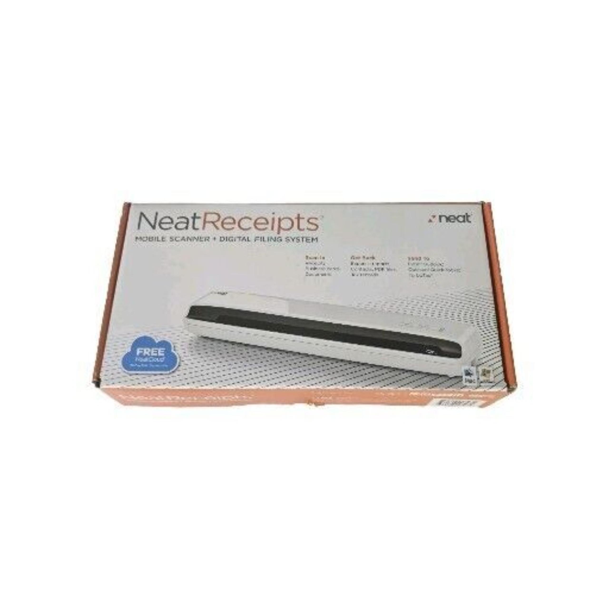 NeatReceipts Mobile Document Scanner & Digital Filing System